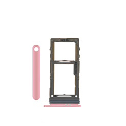Purchase the Single SIM Card Tray for Galaxy S20 Ultra, S20 Plus, and S20 in Cloud Pink.