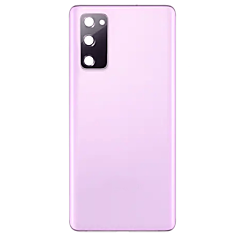 Stock up on the Back Glass with Camera Lens and Adhesive for Galaxy S20 FE, No Logo, Cloud Lavender.