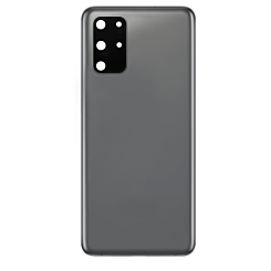 Stock up on the Back Glass with Camera Lens and Adhesive for Galaxy S20 Plus, No Logo, Cosmic Gray.