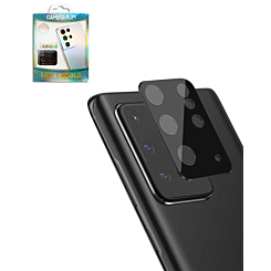 Order the back camera tempered glass for the Galaxy S20 in black.