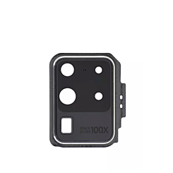 Stock up on the Back Camera Lens with Bracket for Galaxy S20 Ultra in Cloud White.
