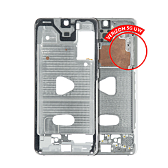 Grab wholesale deals on the middle frame housing for the Galaxy S20, Verizon 5G UW, in Cloud White.