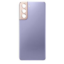 Buy the Back Glass with Camera Lens and Adhesive for Galaxy S21, No Logo, in Phantom Violet.
