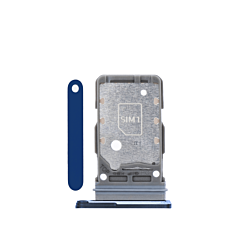 Stock up on the Dual SIM Card Tray for Galaxy S21 Ultra, S21 Plus, and S21 in Navy Blue.
