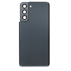 Shop the Back Glass with Camera Lens for Galaxy S21 US and International Service Pack in Phantom Gray.
