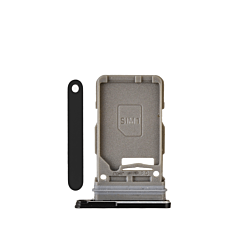 Order the Single SIM Card Tray for Galaxy S21 Ultra, S21 Plus, and S21 in Black.