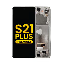 Grab wholesale deals on the OLED Assembly with Frame for Galaxy S21 Plus 5G G996 in Phantom Silver, Premium.