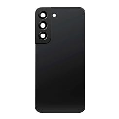 Stock up on the Back Glass with Camera Lens for the Galaxy S22 US and International Service Pack in Phantom Black.
