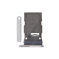 Shop the Single Sim Card Tray for the Galaxy S22 Plus 5G and S22 5G in White.
