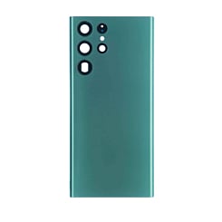 Purchase the Back Glass with Camera Lens for the Galaxy S22 Ultra US and International Service Pack in Green.
