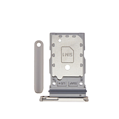 Stock up on the dual SIM card tray for Galaxy S23 and S23 Plus in cream.