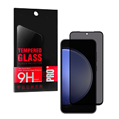 Privacy Tempered Glass for Galaxy S23 FE (Case Friendly / 2.5D / Anti-Spy / 1 Piece)