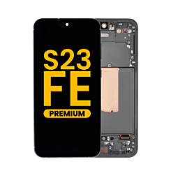 Order the OLED Assembly with Frame for Galaxy S23 FE 5G S711 in graphite, premium edition.
