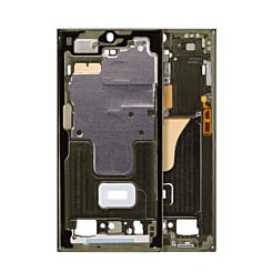 Purchase the middle frame housing for Galaxy S23 Ultra 5G North American version in green.