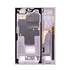 Grab wholesale deals on the middle frame housing for Galaxy S23 Ultra 5G North American version in lavender.
