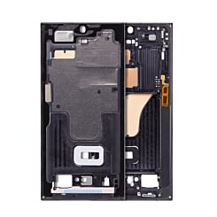 Order the middle frame housing for Galaxy S23 Ultra, US or International version, service pack, in graphite.