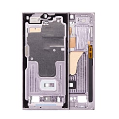 Grab the wholesale deals on the middle frame housing for Galaxy S23 Ultra, US or International version, service pack, in lavender.