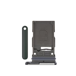 Purchase the single SIM card tray for Galaxy S23 Ultra in green.