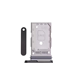 Grab the wholesale deals on the dual SIM card tray for Galaxy S24 FE in graphite.
