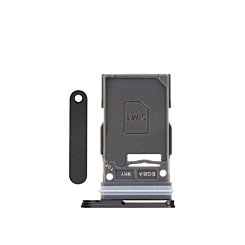 Stock up on the single SIM card tray for Galaxy S24 FE in graphite.