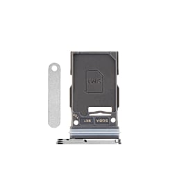 Buy the single SIM card tray for Galaxy S24 FE in gray.
