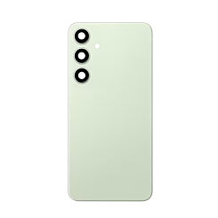 Order the Back Glass with Camera Lens and Adhesive for Galaxy S24, no logo, in jade green.
