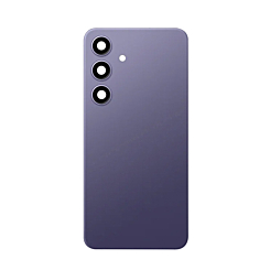Grab the wholesale deals on the Back Glass with Camera Lens and Adhesive for Galaxy S24 Plus, no logo, in cobalt violet.
