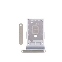 Order the Dual SIM Card Tray for Galaxy S24 Ultra 5G in titanium gray.
