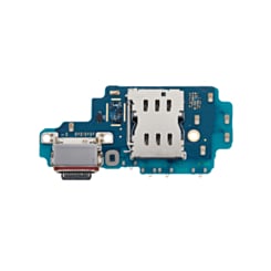 Charging Port Board with Sim Card Reader for Galaxy S24 Ultra 5G (S9280) (Dual Card Version) (Premium)