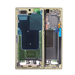 Stock up on the Middle Frame Housing for Galaxy S24 Ultra 5G, North American version, in titanium yellow.
