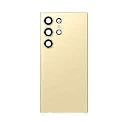 Purchase the Back Glass with Camera Lens for Galaxy S24 Ultra, US and international service pack, in titanium yellow.
