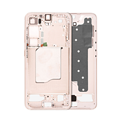 Buy the middle frame housing for Galaxy S25, model S931, North American version in pinkgold.