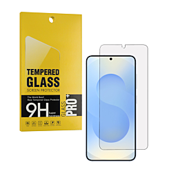 Grab the wholesale deals on the clear tempered glass for Galaxy S24 and S25, case friendly, 2.5D, single piece.