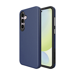 Shock Absorption Protective Dual Layer Case - NAVY BLUE for Galaxy S25 FE (Only Ground Shipping)