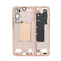 Order the Middle Frame Housing for Galaxy S25 Plus, model S936, North American version, in pinkgold.