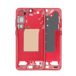 Shop the Middle Frame Housing for Galaxy S25 Plus, model S936, North American version, in coral red.