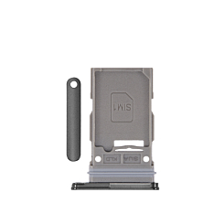 Order the Single SIM Card Tray for Galaxy S25 and S25 Plus in black.