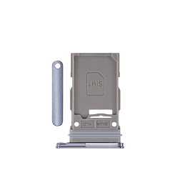 Stock up on the Single SIM Card Tray for Galaxy S25 and S25 Plus in purple.