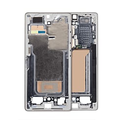 Shop the Middle Frame Housing for Galaxy S25 Ultra 5G, North American version, in titanium whitesilver.