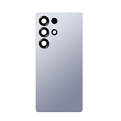 Grab the wholesale deals on the Back Glass with Camera Lens for Galaxy S25 Ultra, US and International versions, service pack, in titanium silverblue.