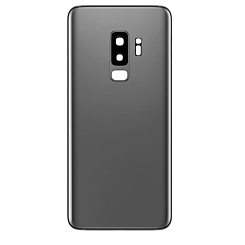 Back Glass with Camera Lens and Adhesive for Galaxy S9+ (NO LOGO) (TITANIUM GRAY)