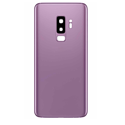 Back Glass with Camera Lens and Adhesive for Galaxy S9+ (NO LOGO) (LILAC PURPLE)