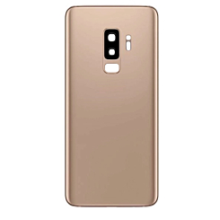 Back Glass with Camera Lens for Galaxy S9 Plus  (US / International) (SUNRISE GOLD) (Service Pack)