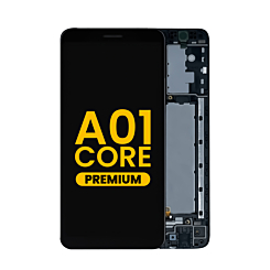 Purchase the LCD Assembly with Frame for the Galaxy A01 Core A013 2020 Premium.
