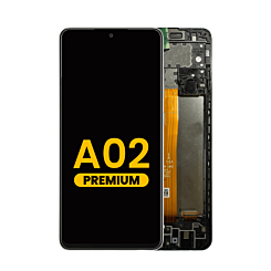 Order the premium LCD assembly with frame for Galaxy A02 A022 2020.