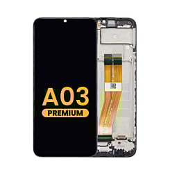 Stock up on the premium LCD Assembly with Frame for Galaxy A03 A035 2021.