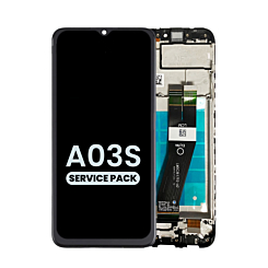 Grab wholesale deals on the LCD Assembly with Frame for Galaxy A03s A037G 2021 Service Pack.
