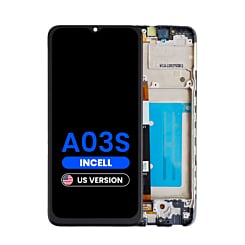 Grab wholesale deals on the LCD Assembly with Frame, US Version, Aftermarket Incell, for Galaxy A03s A037U 2021.