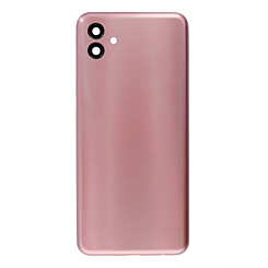 Grab wholesale deals on the copper Back Glass with Camera Lens and Adhesive for Galaxy A04 A045 2022 with no logo.