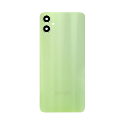 Grab wholesale deals on the light green Back Glass with Camera Lens and Adhesive for Galaxy A05 A055 2023 with no logo.